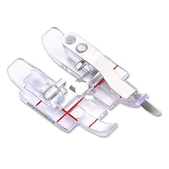 Pfaff Clear 1/4" Right Guide Foot for IDT System (820881096)
