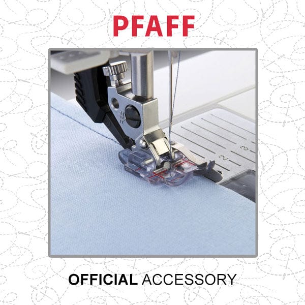 Pfaff Clear 1/4" Right Guide Foot for IDT System (820881096) - Image 2