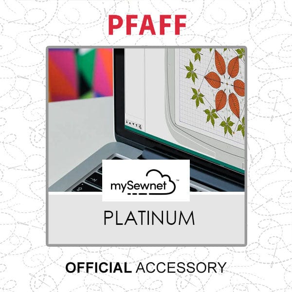 Pfaff mySewnet Embroidery Software PLATINUM 12 Months Subscription