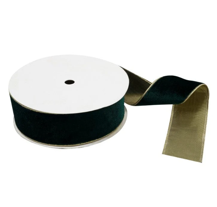 Premium Wire Edge Velvet Ribbon 63mm Wide