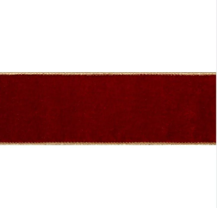 Premium Wire Edge Velvet Ribbon 63mm Wide - Image 3
