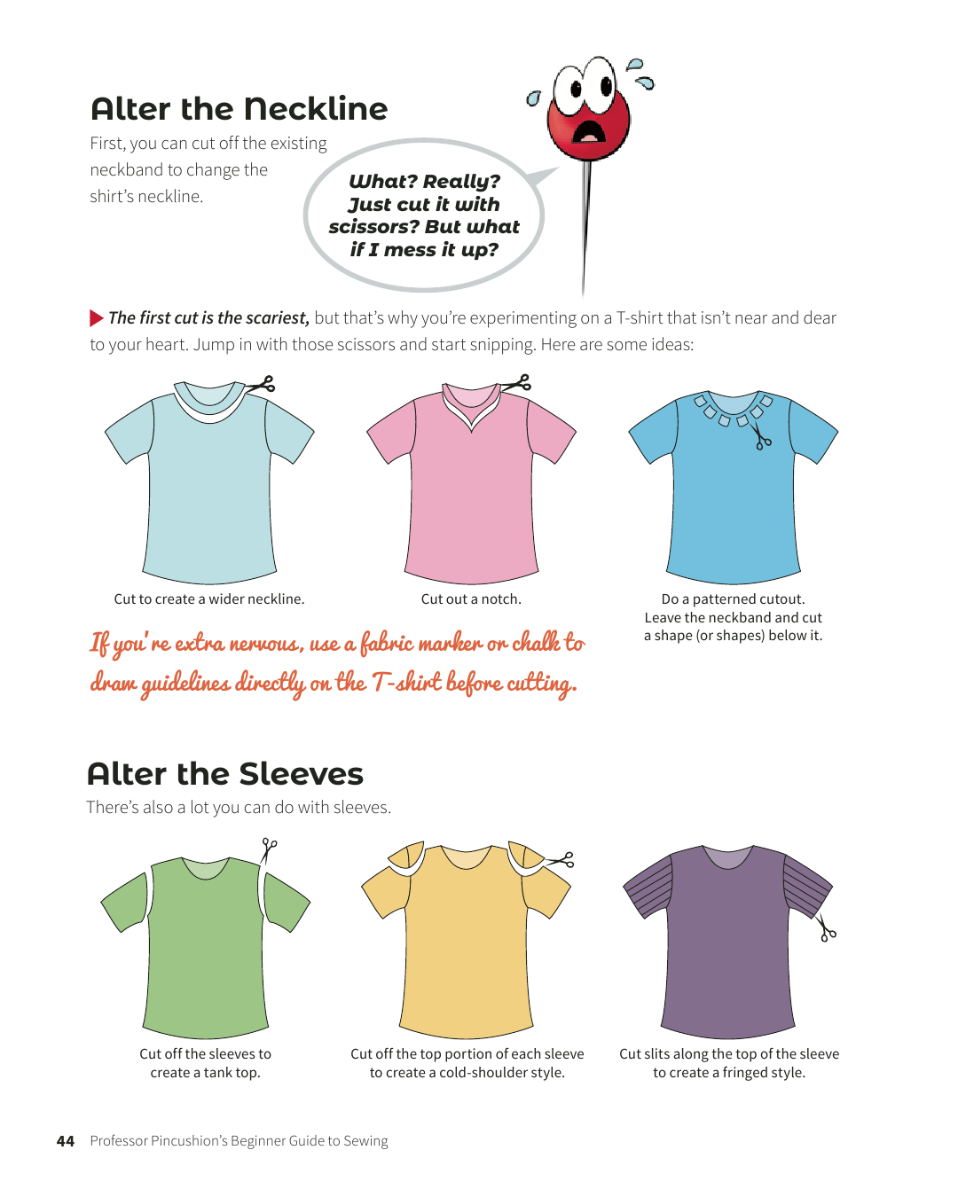 Professor Pincushion's Beginner Guide to Sewing Book - Image 3
