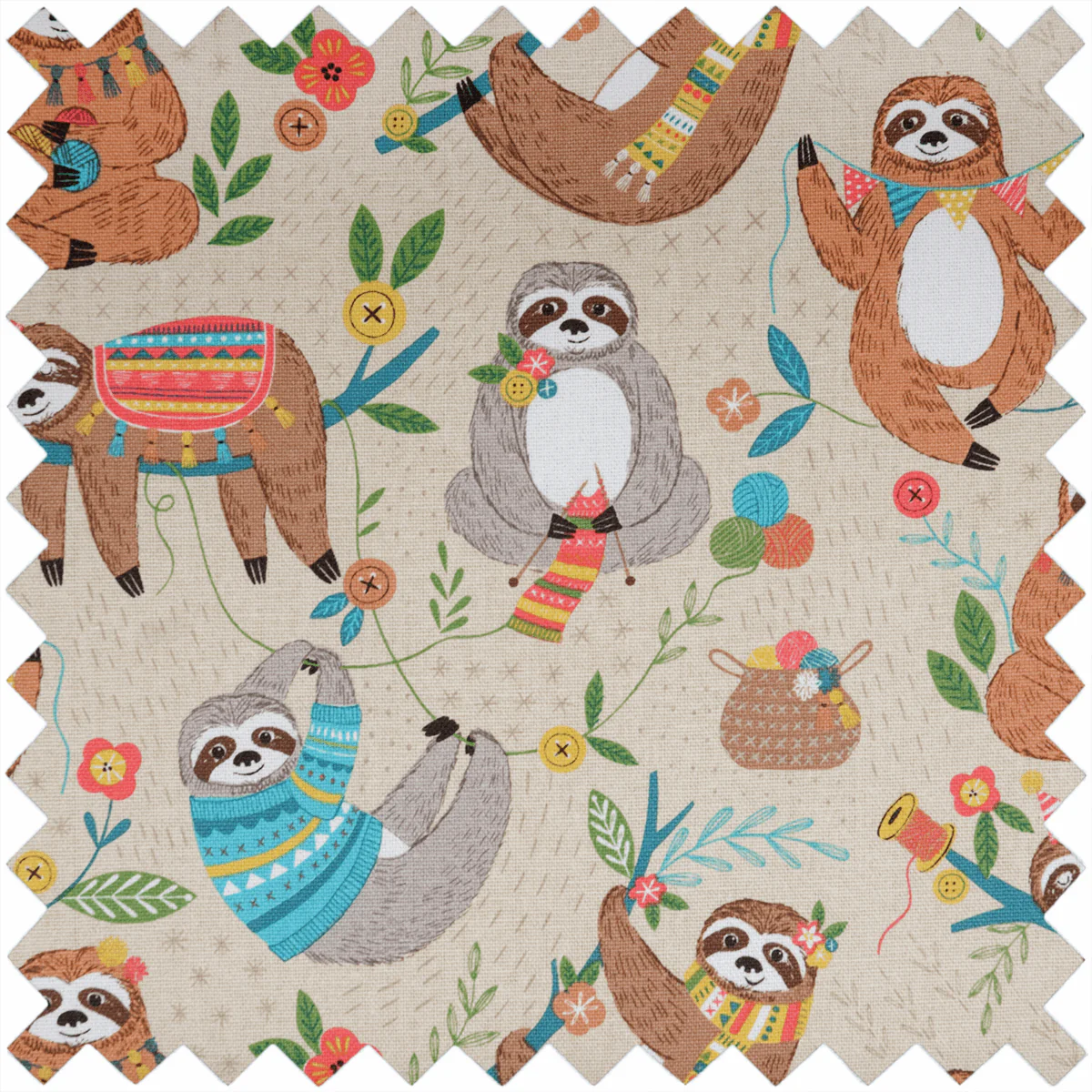 Quilters Multi-Mat: A4 (30 x 24cm): Sloth - Image 4
