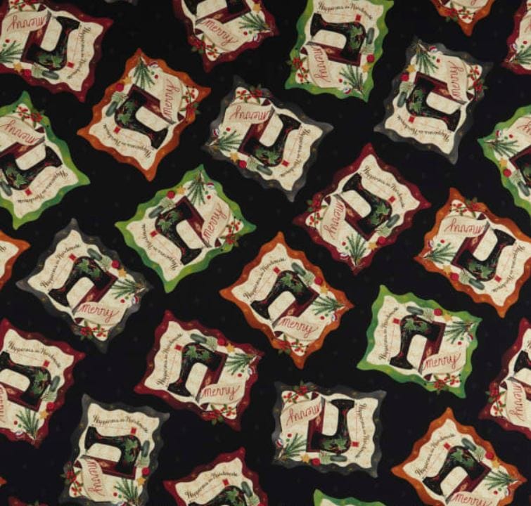 Quilting Treasures Happiness Is Homemade Fabric