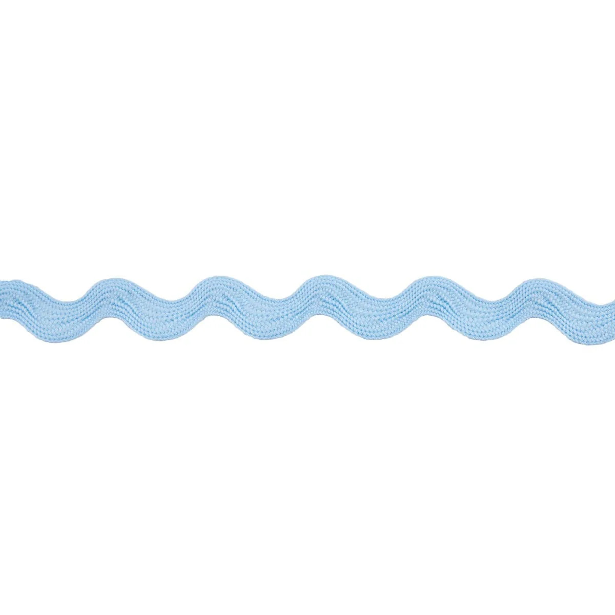 Polyester Ric Rac Trim: 14mm: Sky Blue