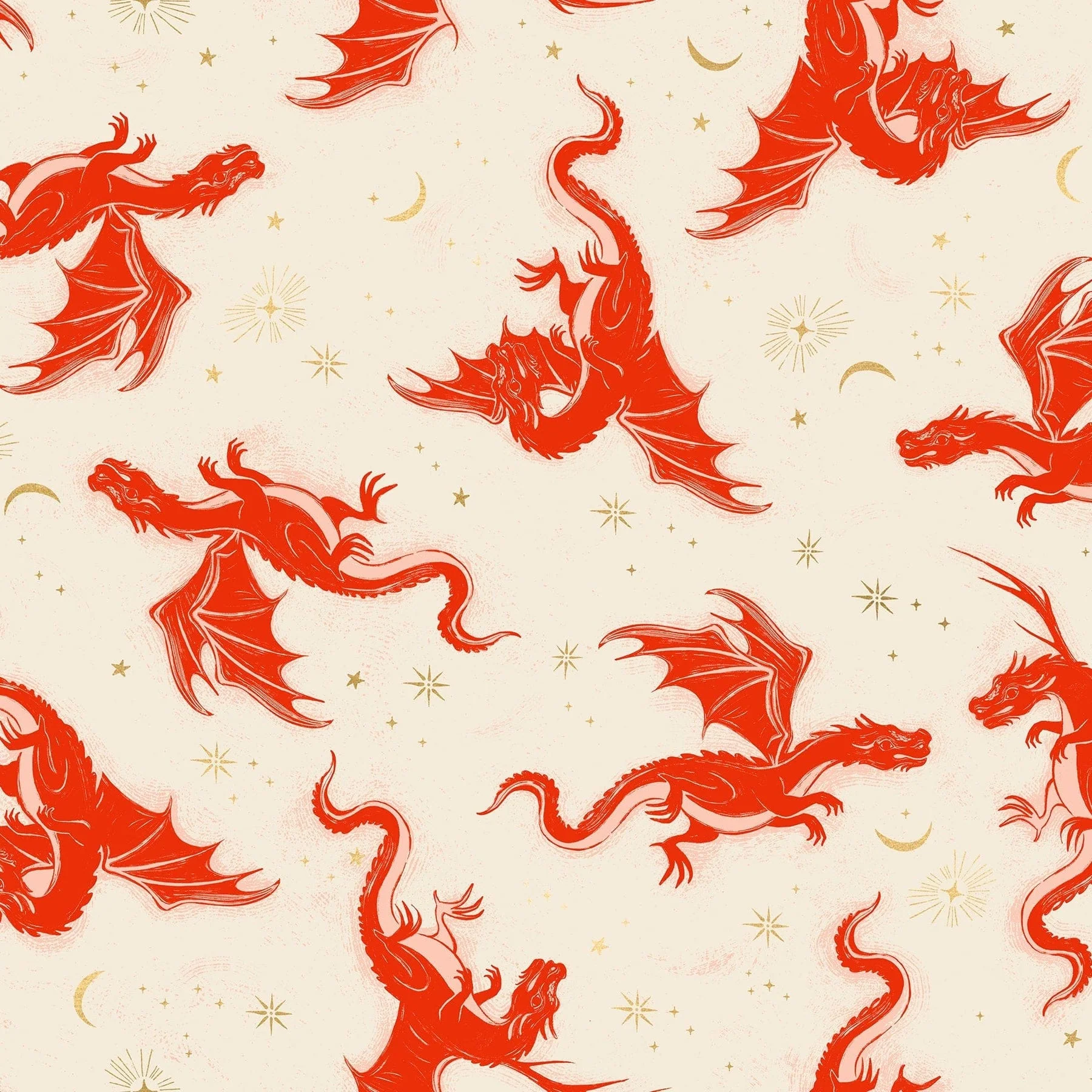 Ruby Star Society Fire Glow Fabric