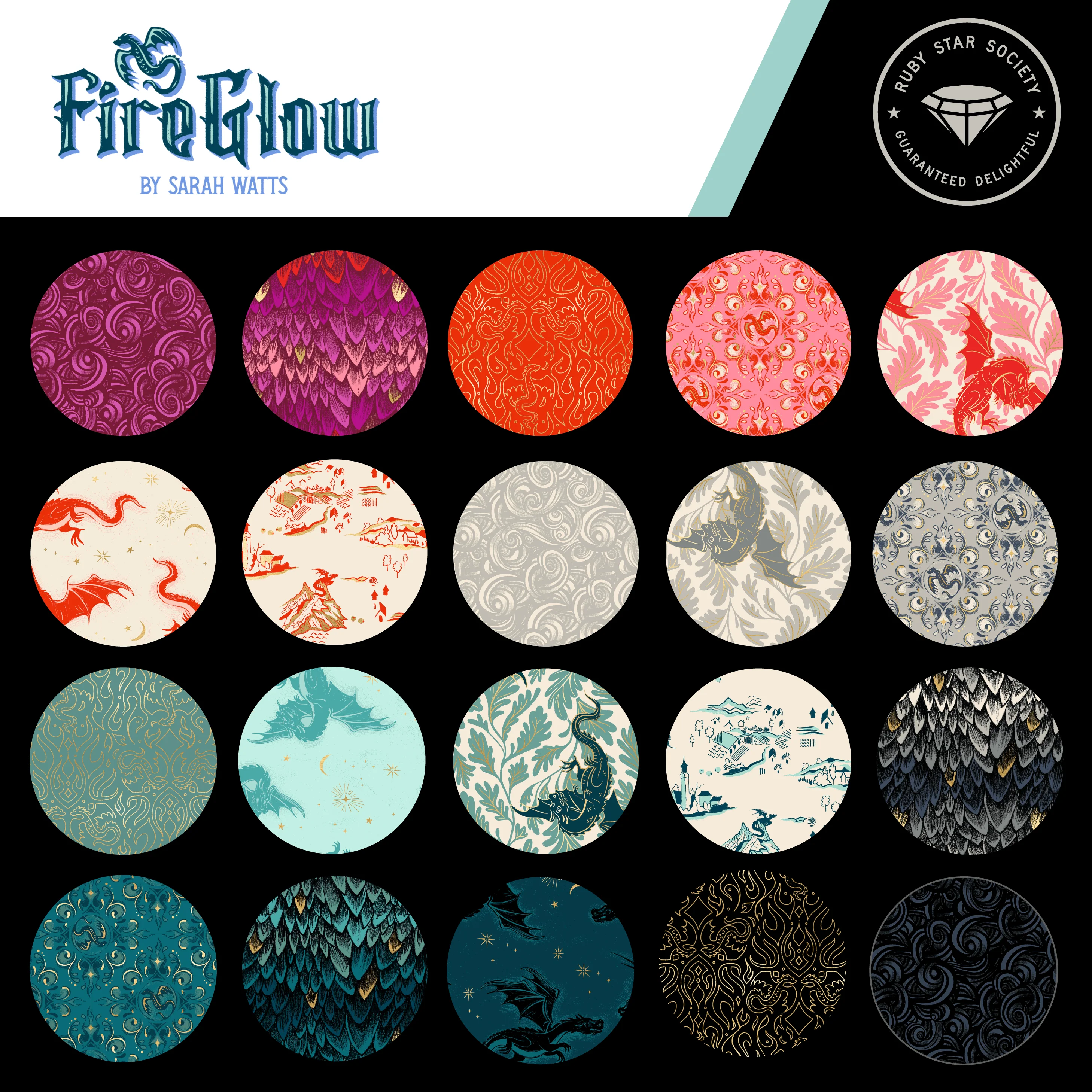 Ruby Star Society Fire Glow Charm Pack - Image 2
