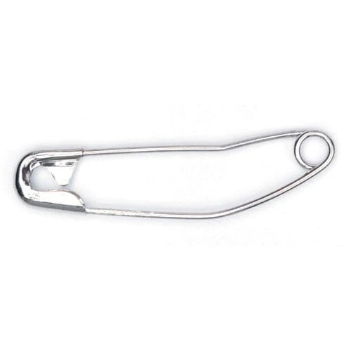 Curved Safety Pins: Value Pack: 38mm: 150 Pieces - Image 2