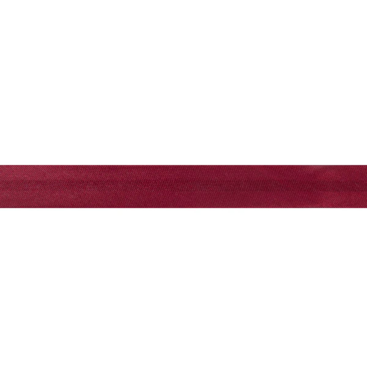 Satin Bias Binding: 2m x 15mm: Burgundy