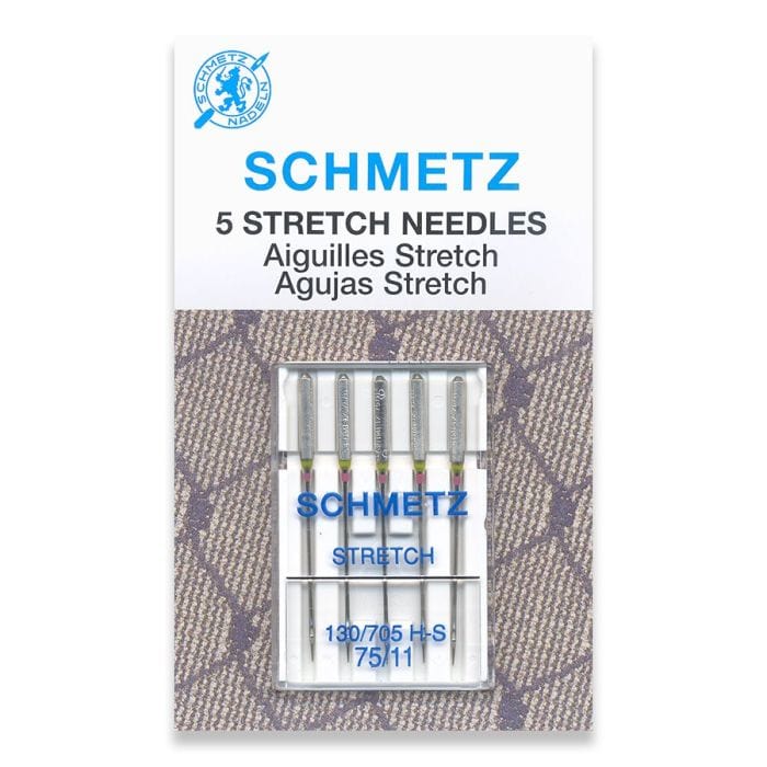 Schmetz Sewing Machine Needles Stretch Size 75/11 Pack of 5