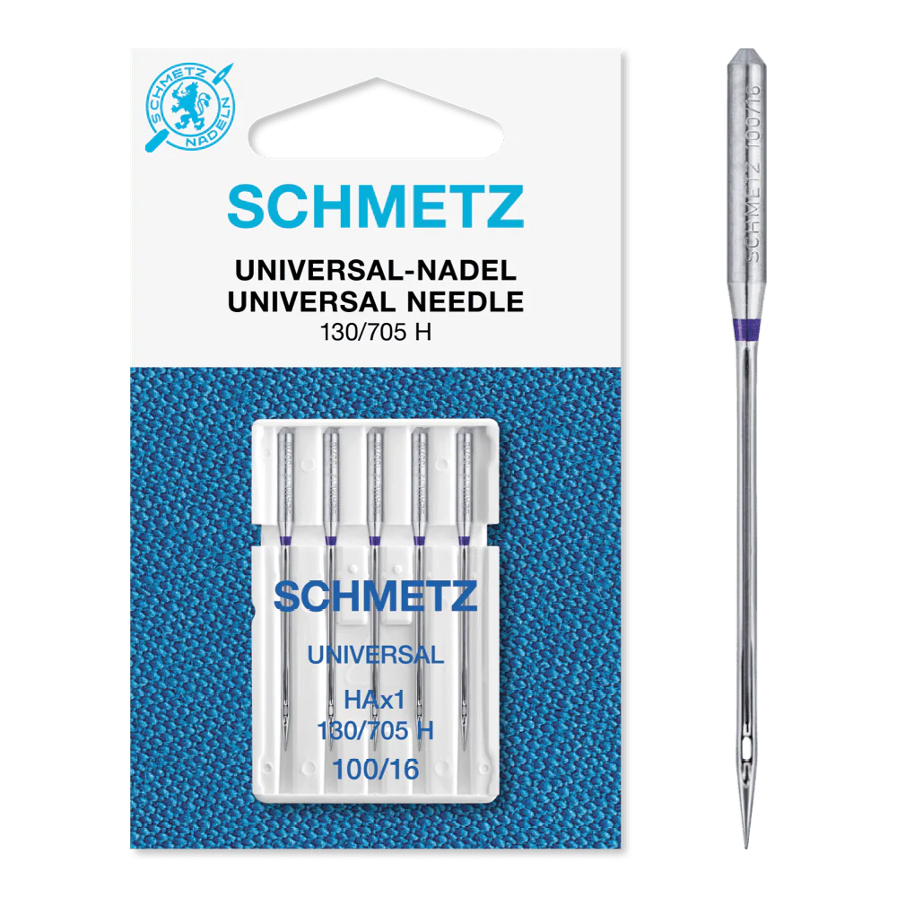 Schmetz Sewing Machine Needles Universal Size 100/16 Pack of 5