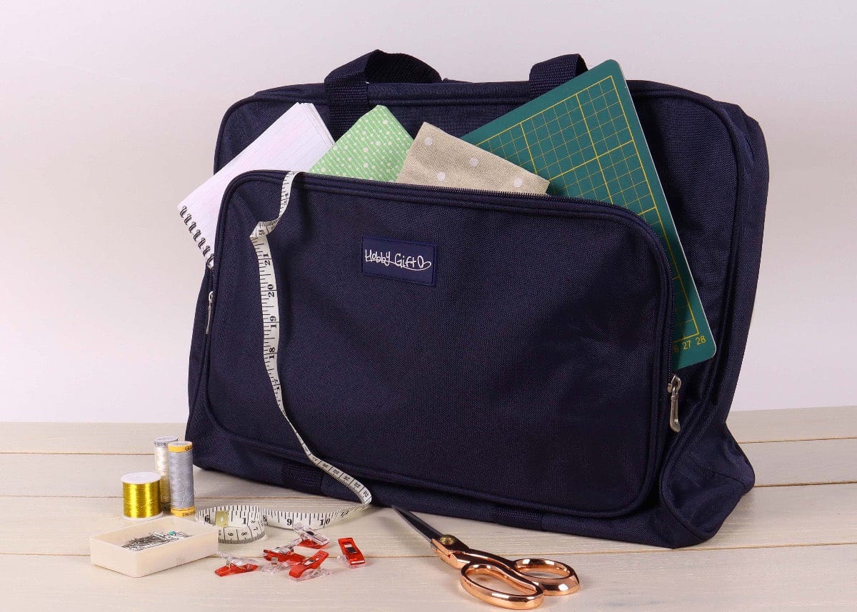Sewing Machine Bag Navy Fits Standard Domestic Sewing Machine - Image 3