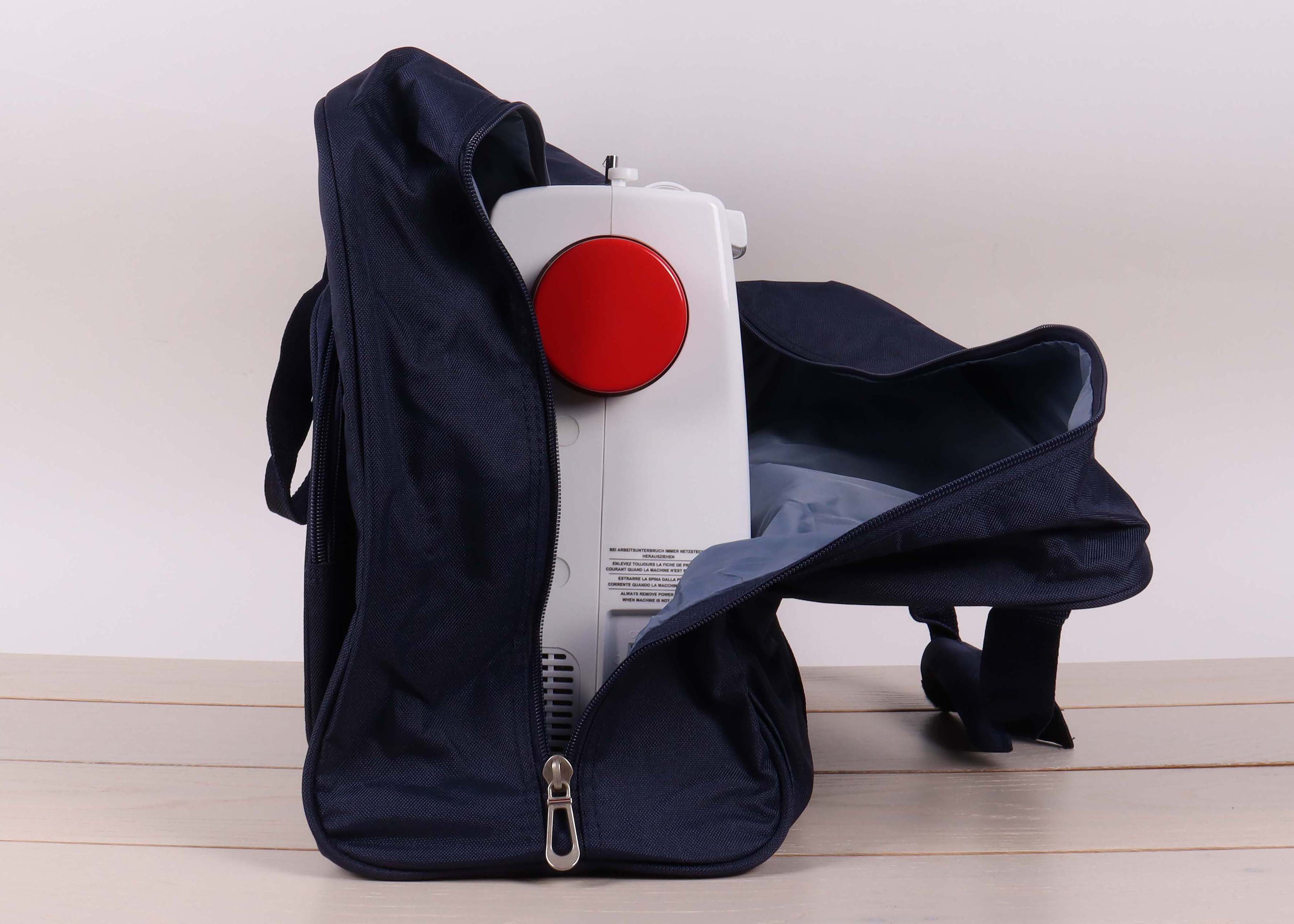 Sewing Machine Bag Navy Fits Standard Domestic Sewing Machine - Image 4