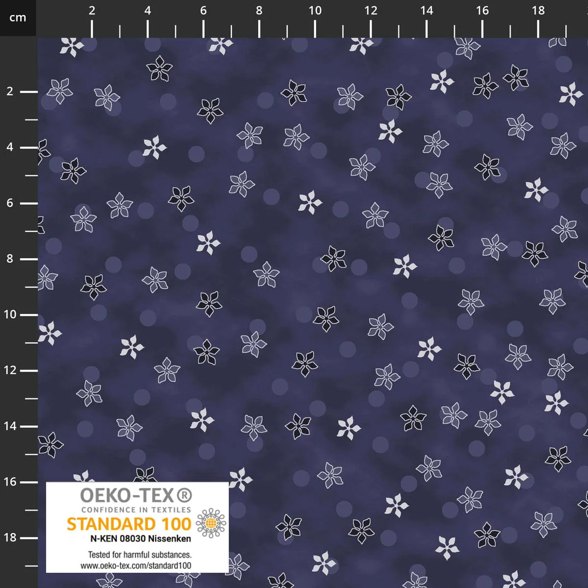 Stof Frosty Snowflake Fabric - Image 4
