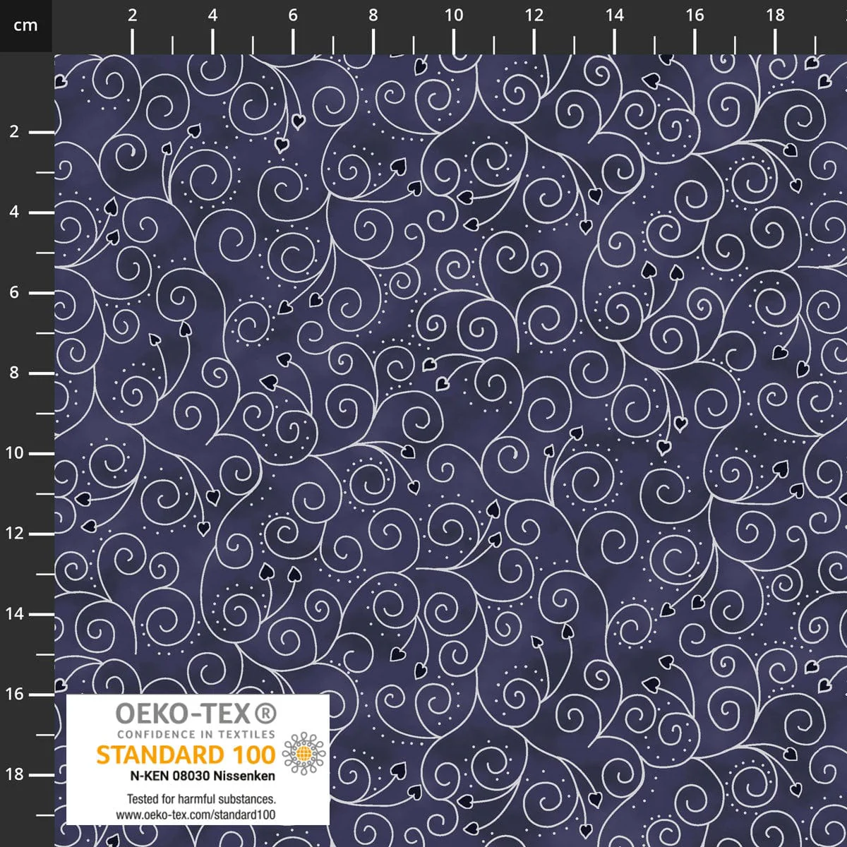 Stof Frosty Snowflake Fabric - Image 6