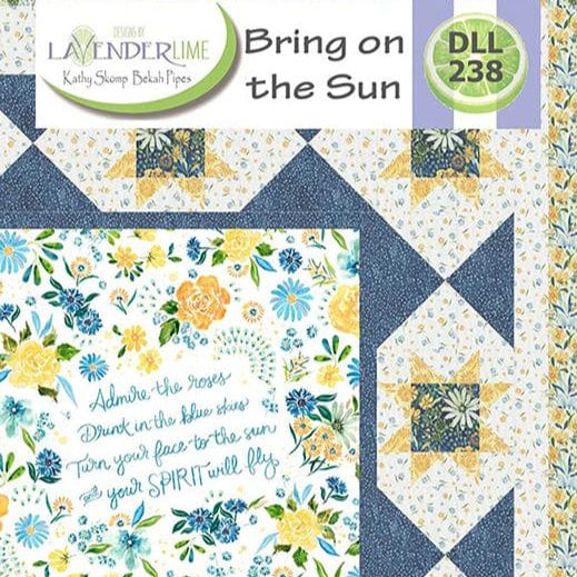 Moda Sunshine and Blue Skies Bring On The Sun Pattern Booklet