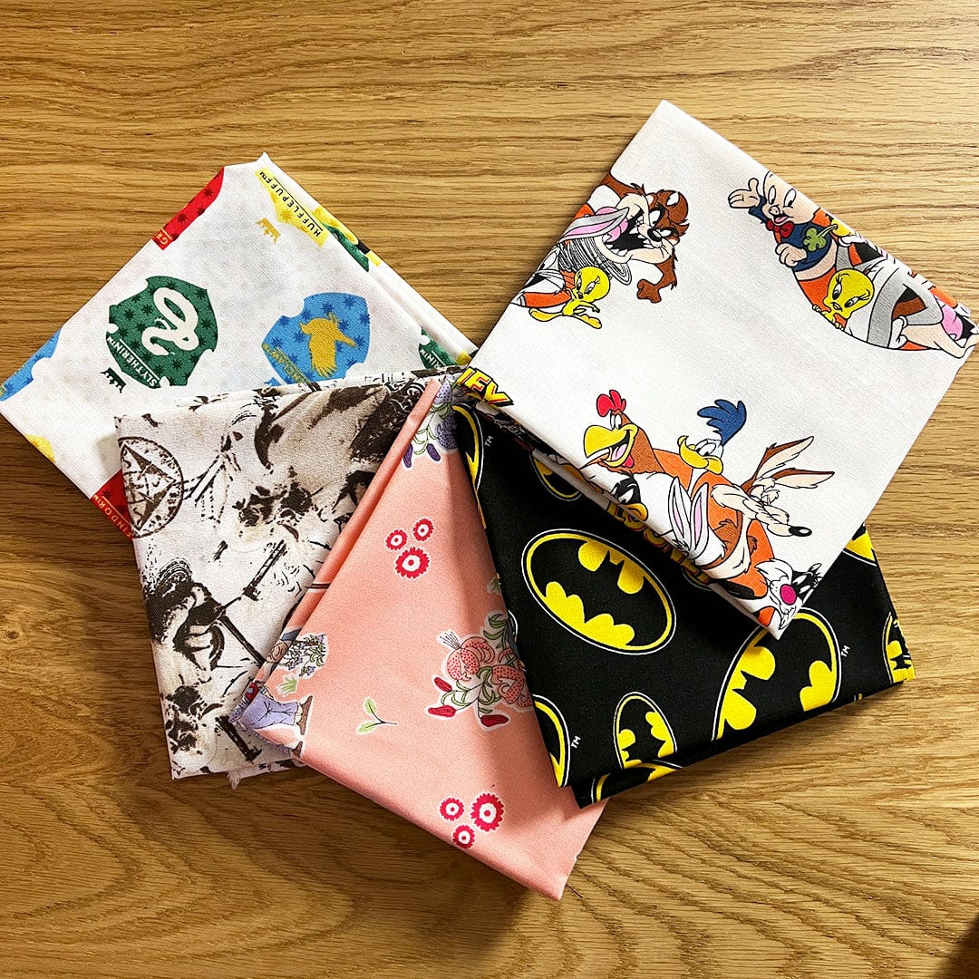 The Sewing Studio Novelty Fat Quarters Set of Five