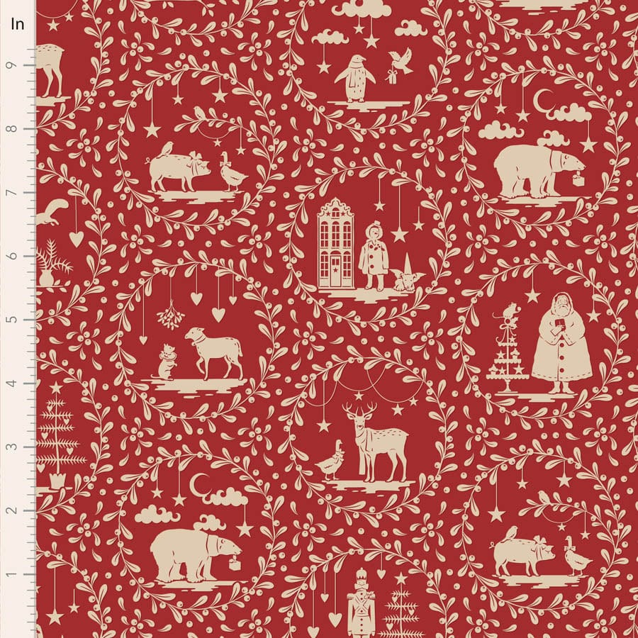 Tilda Merry Little Christmas Fabric - Image 5