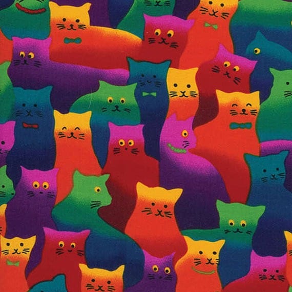 Timeless Treasures Cats and Dogs Fabric - Image 5