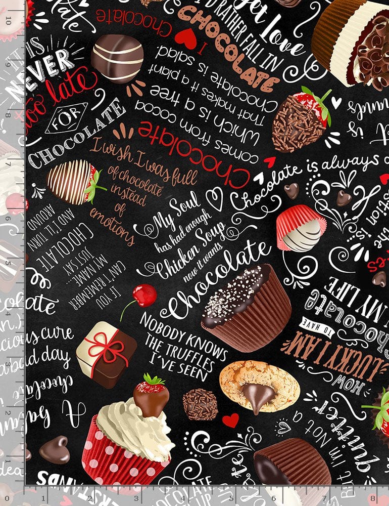 Timeless Treasures Chocolate Lover - Image 2