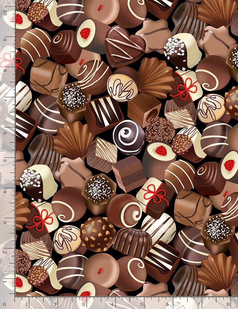Timeless Treasures Chocolate Lover - Image 4