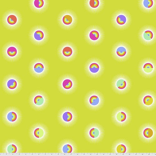Tula Pink Daydreamer Quilt Backing Saturdaze Pineapple