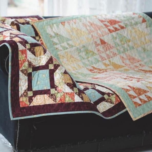 Two from One Jelly Roll Quilts by Pam and Nicky Lintott - Image 3