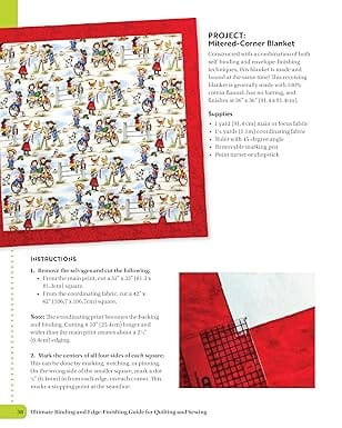 Ultimate Binding and Edge-Finishing Guide for Quilting and Sewing Book - Image 5