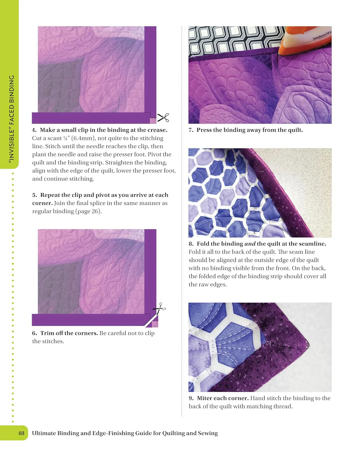 Ultimate Binding and Edge-Finishing Guide for Quilting and Sewing Book - Image 6