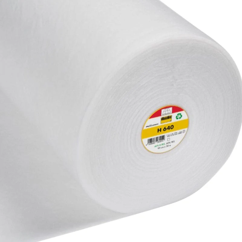 Vlieseline Fusible Fleece - Medium Loft Volume - White (H640) Price Per 1/4 Metre