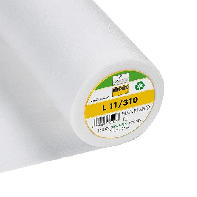 Vlieseline Sew-in Interfacing Fabric - Standard Light - White (L11/310) Price per 1/4 metre