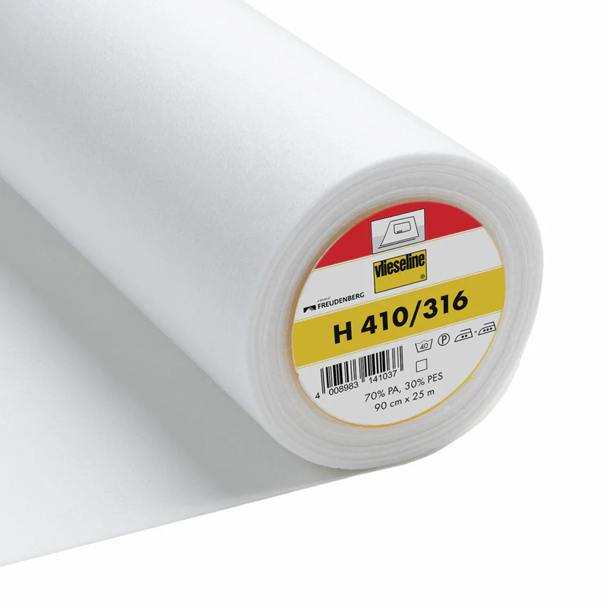 Vlieseline Fusible Interfacing Fabric - Ultra Soft Heavy - White (H410) Price per 1/4 Metre