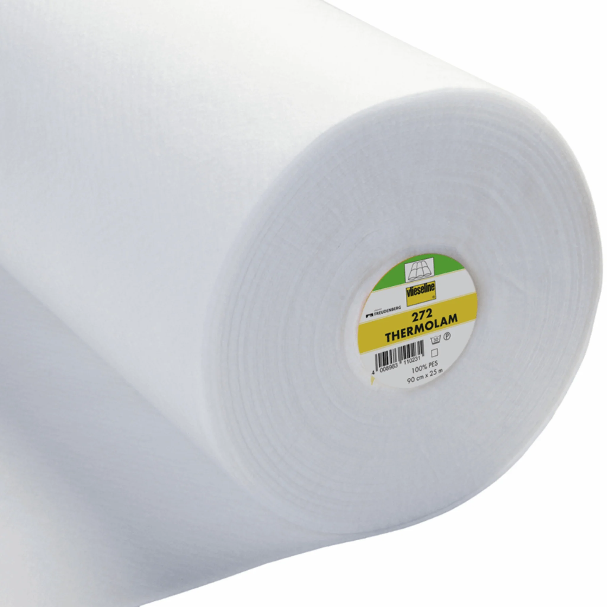 Vlieseline Sew-in - Thermolam Compressed Fleece - White (272) Price per 1/4 metre