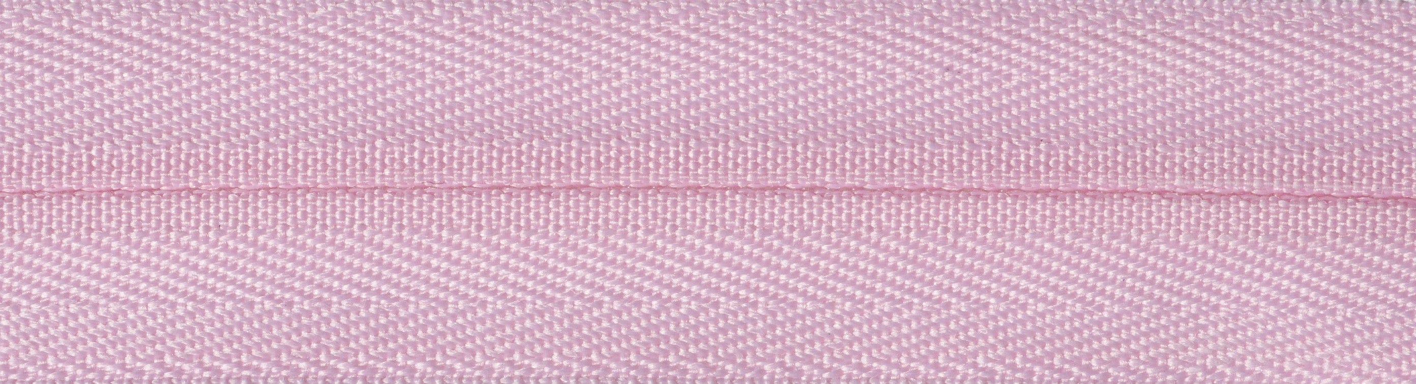 YKK Concealed Zip 41cm / 16 inch: Dusky Pink (Colour 513) - Image 2