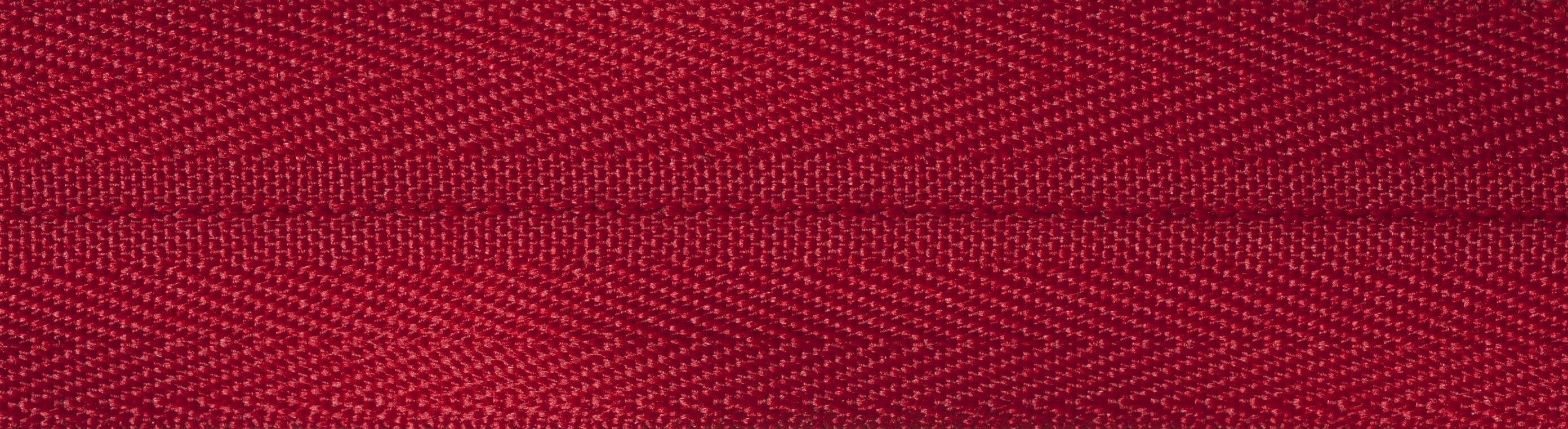 YKK Concealed Zip 41cm / 16 inch: Red (Colour 519) - Image 2