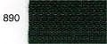 YKK Dress / Skirt Zip 10cm / 4 inch: Forest Green (Colour 890) - Image 2