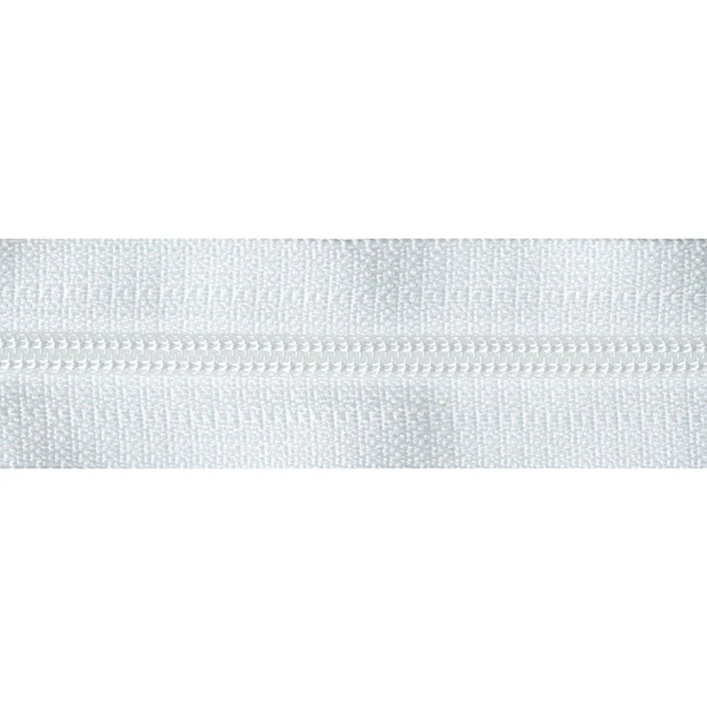 YKK Dress / Skirt Zip 20cm / 8 inch: White (Colour 501) - Image 3