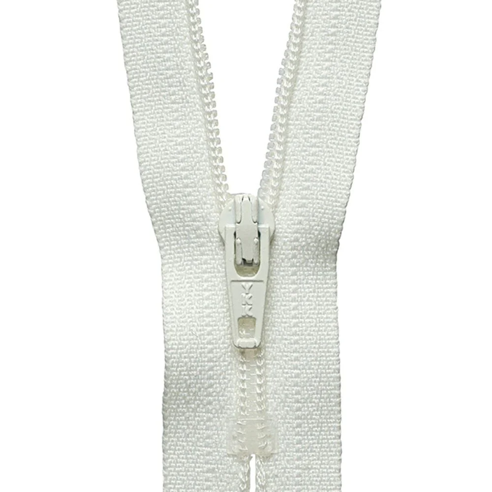 YKK Dress / Skirt Zip 20cm / 8 inch: Cream (Colour 502)
