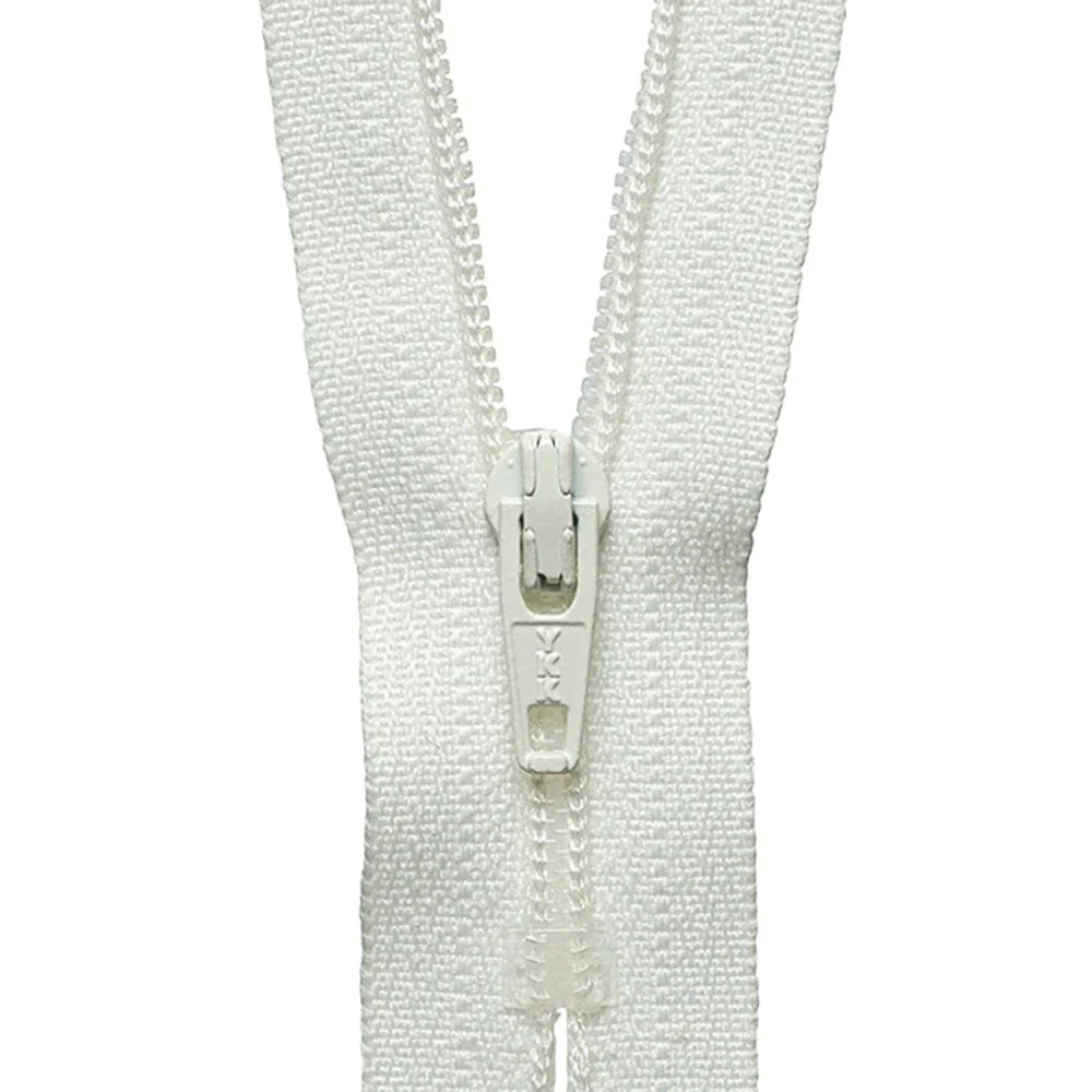 YKK Dress / Skirt Zip 36cm / 14 inch: Cream (Colour 502)