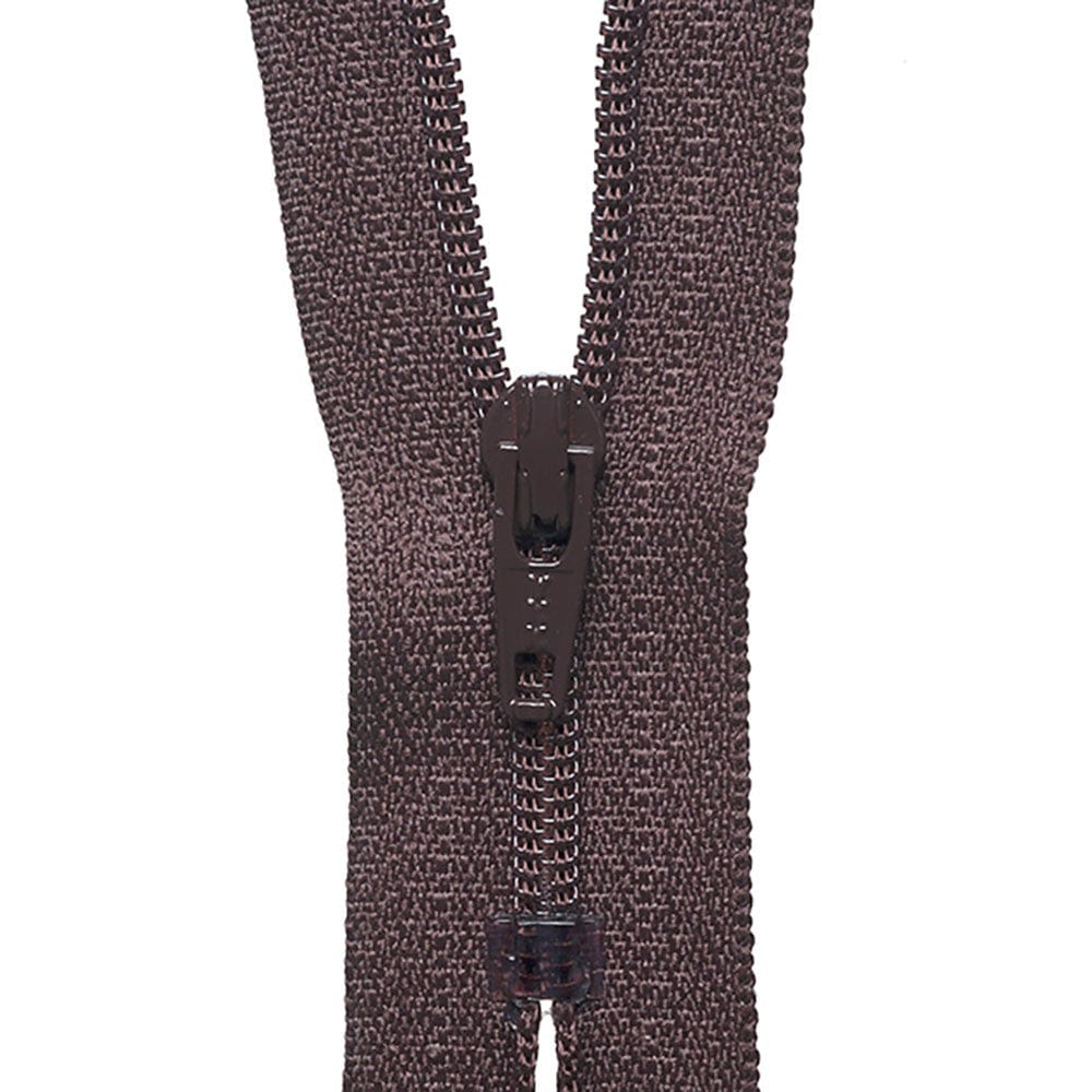 YKK Dress / Skirt Zip 36cm / 14 inch: Brown (Colour 570)