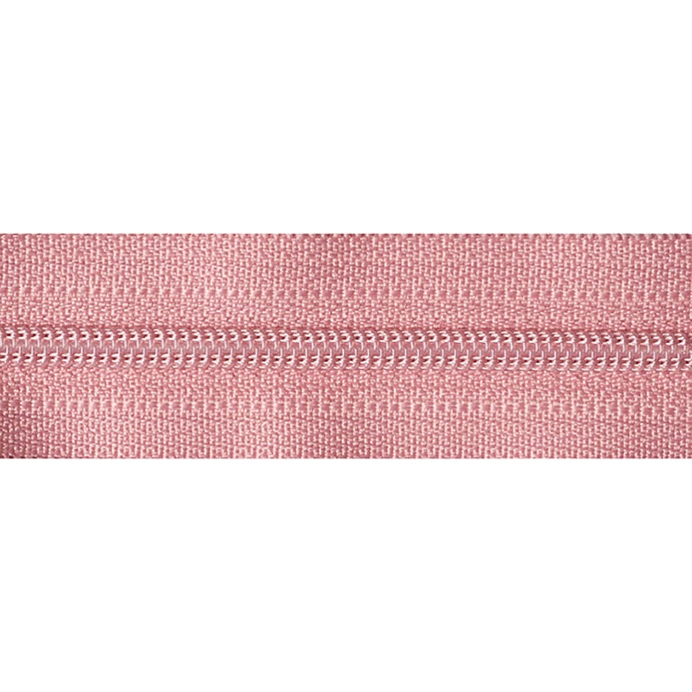 YKK Dress / Skirt Zip 41cm / 16 inch: Dusky Pink (Colour 070) - Image 3