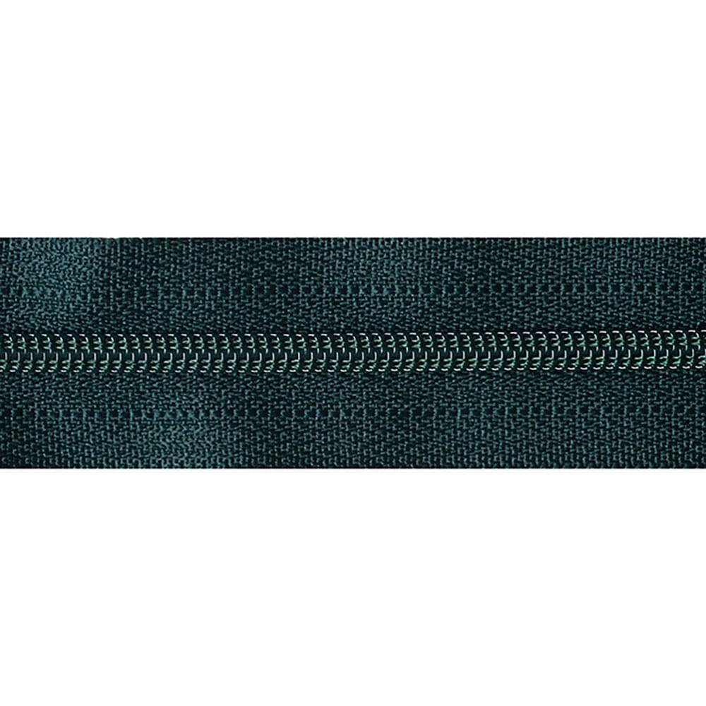 YKK Dress / Skirt Zip 56cm / 22 inch: Forest Green (Colour 890) - Image 3