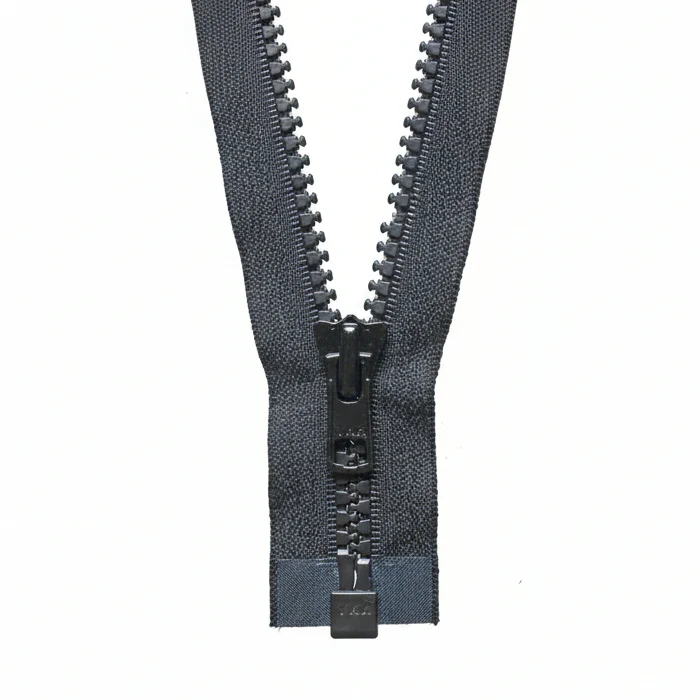 YKK Heavy Weight Open End Zip 51cm / 20 inch: Black (Colour 580)