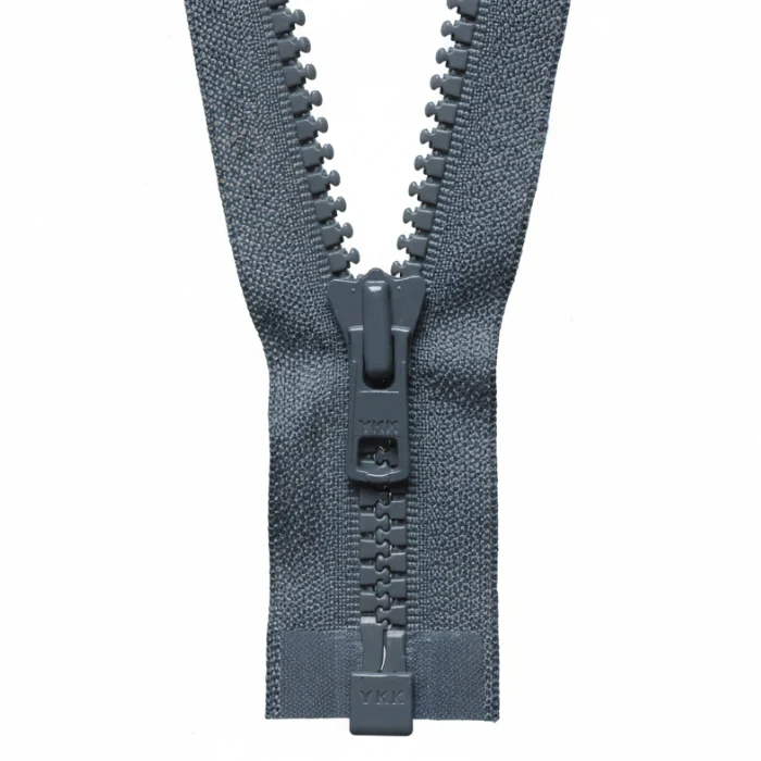 YKK Heavy Weight Open End Zip 56cm / 22 inch: Dark Grey (Colour 578)