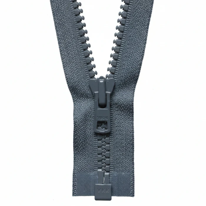 YKK Heavy Weight Open End Zip 61cm / 24 inch: Dark Grey (Colour 578)
