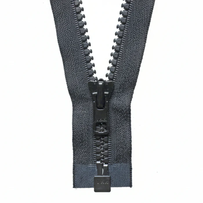 YKK Heavy Weight Open End Zip 61cm / 24 inch: Black (Colour 580)