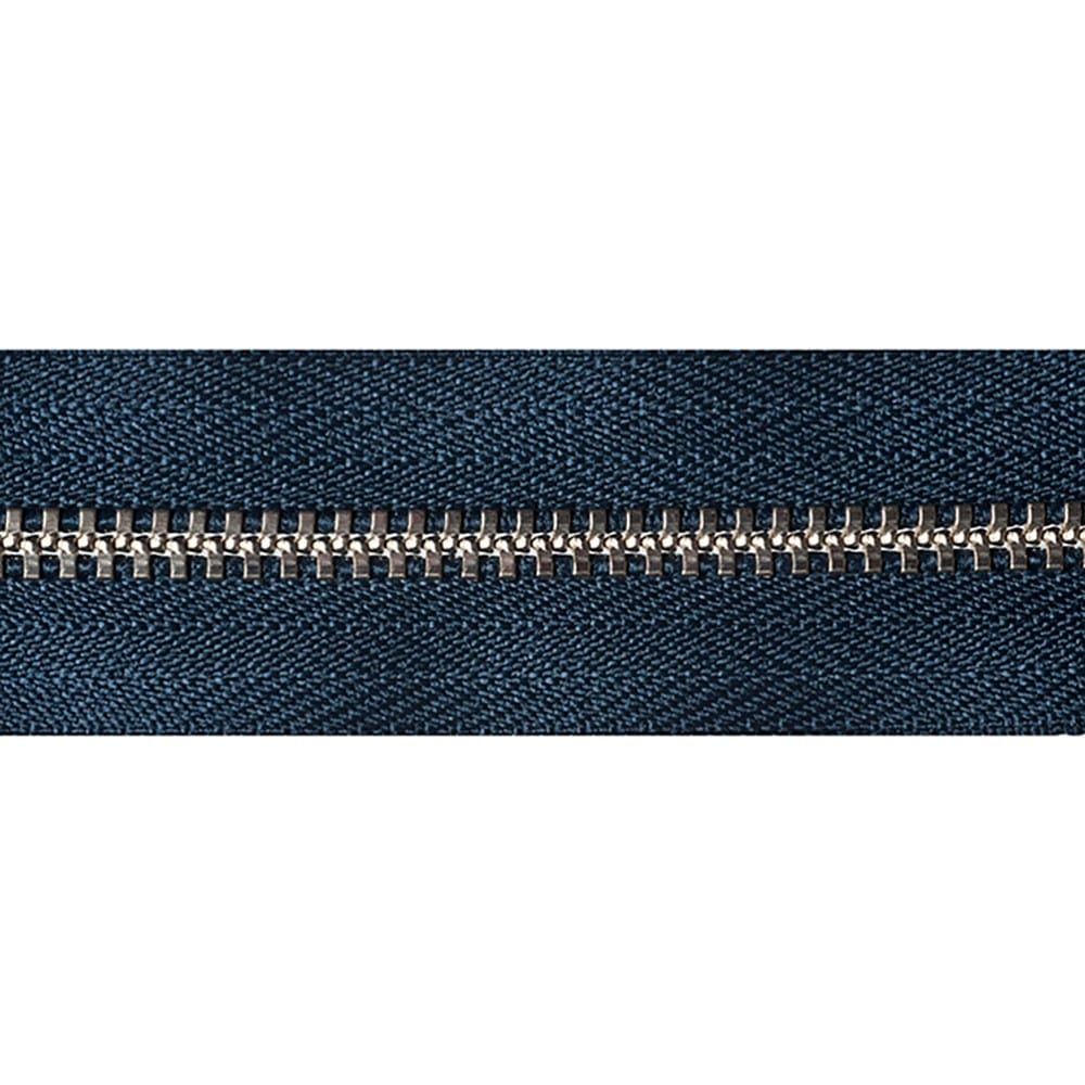 YKK Metal Trouser Zip 15cm / 6 inch: Dark Navy (Colour 560) - Image 3