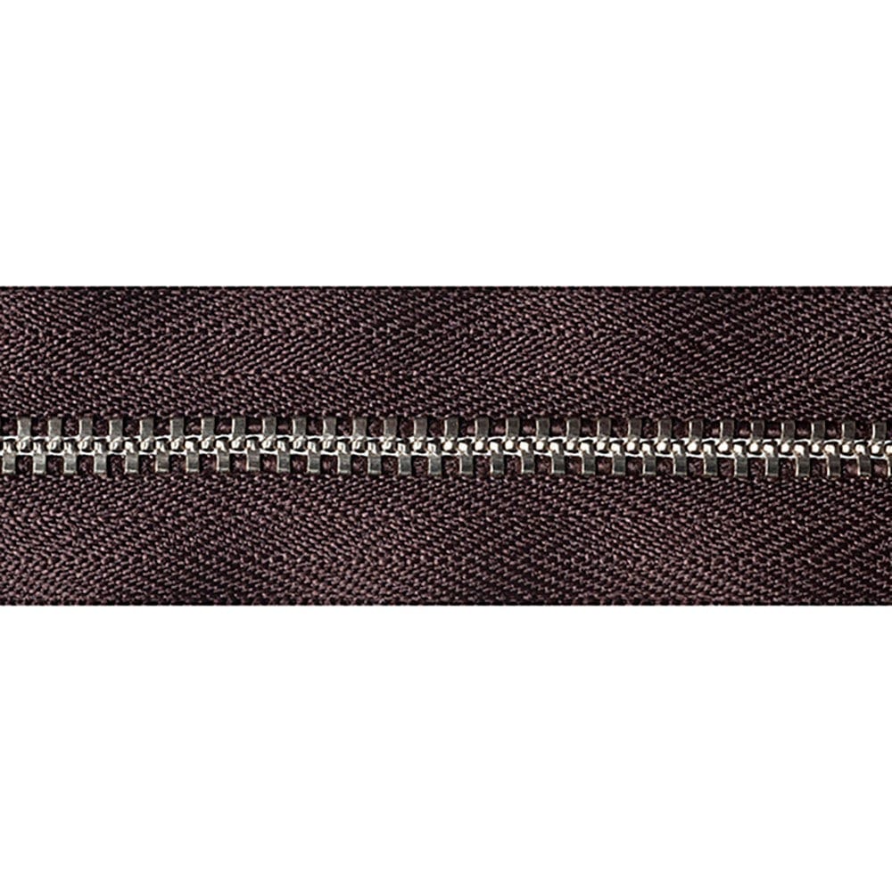 YKK Metal Trouser Zip 15cm / 6 inch: Brown (Colour 570) - Image 2