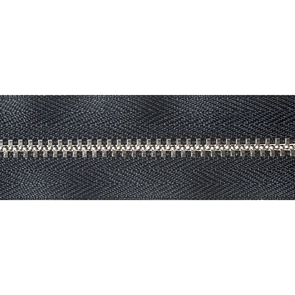 YKK Metal Trouser Zip 15cm / 6 inch: Black (Colour 580) - Image 3