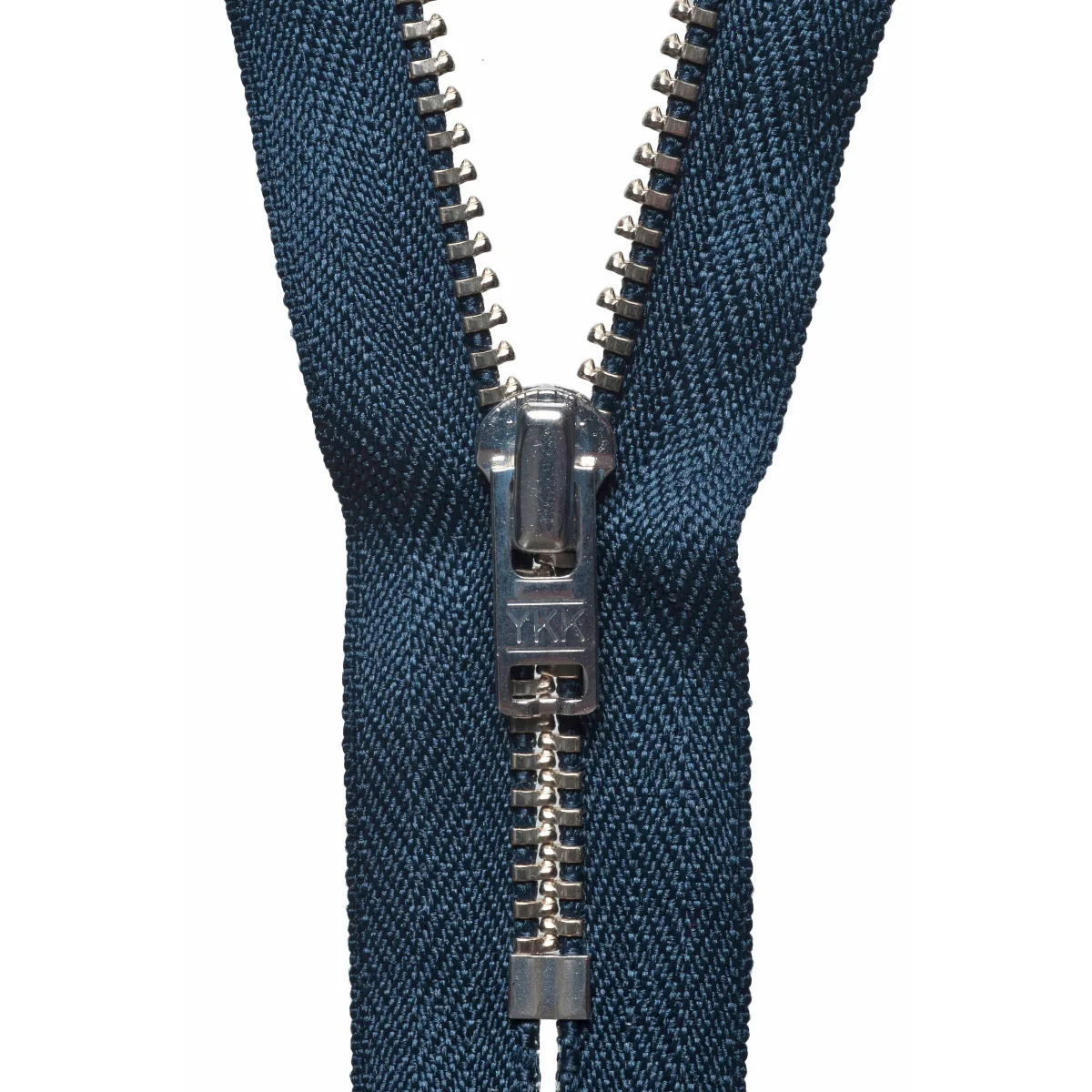 YKK Metal Trouser Zip 23cm / 9 inch: Dark Navy (Colour 560)